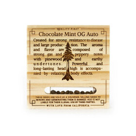 Humboldt Seed Organization Chocolate Mint OG AUTO - 3 automatisierte Samen