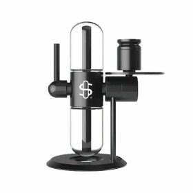 Stündenglass Kompact Gravity Hookah Schwarz - Bong Vaporizer