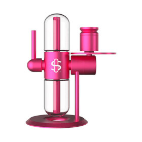 Stündenglass Kompact Gravity Hookah Pink - Bong Vaporizer